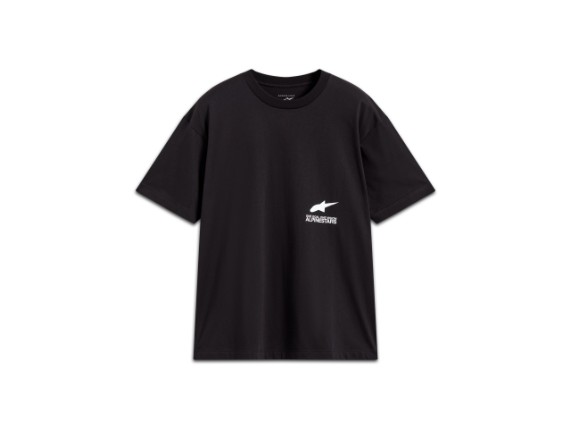 1236-72306-10-L, T-SHIRT ALPIN INSTITUTE OVERSIZD SS