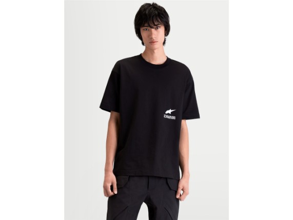1236-72306-10-L, T-SHIRT ALPIN INSTITUTE OVERSIZD SS
