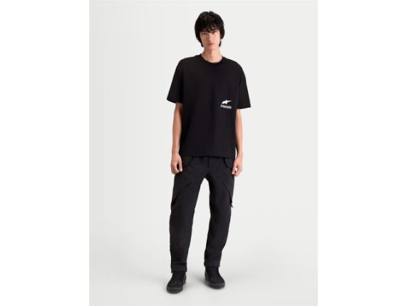 1236-72306-10-L, T-SHIRT ALPIN INSTITUTE OVERSIZD SS