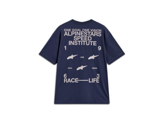 1236-72306-70-M, T-SHIRT ALPIN INSTITUTE OVERSIZD SS