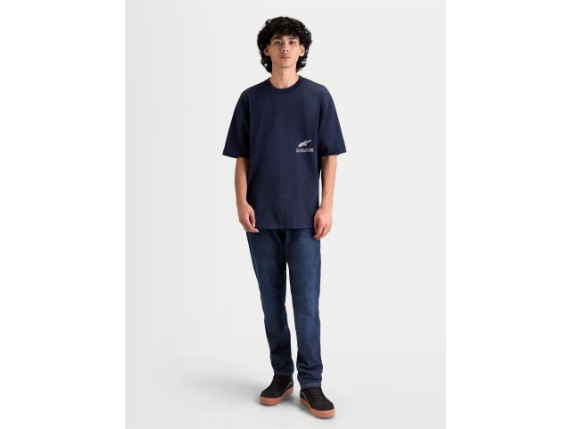 1236-72306-70-M, T-SHIRT ALPIN INSTITUTE OVERSIZD SS