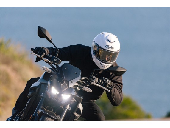 12382909, HELM HJC RPHA 72 PEARL WHITE