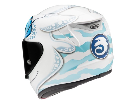 12930208, HELM HJC RPHA 12 LIGHT FURY MC2