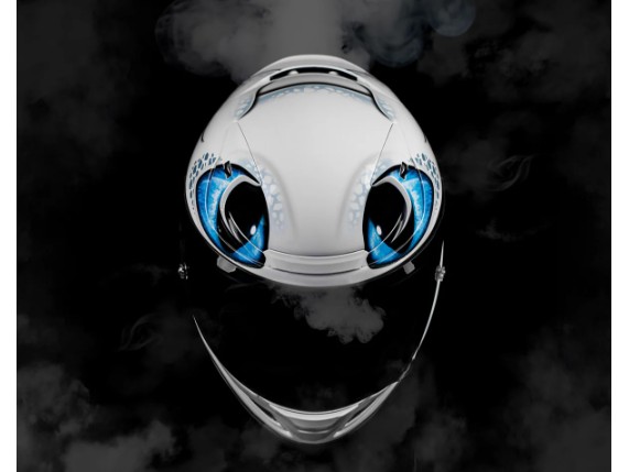 12930208, HELM HJC RPHA 12 LIGHT FURY MC2