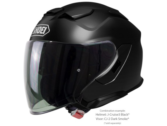 13 10 000 4, HELM SHOEI J-CRUISE 3 BLACK