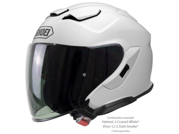 13 10 001 4, HELM SHOEI J-CRUISE 3 WHITE