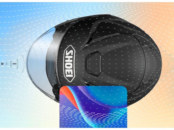 13 10 011 4, HELM SHOEI J-CRUISE 3 MATT BLACK