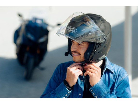 13 10 011 4, HELM SHOEI J-CRUISE 3 MATT BLACK