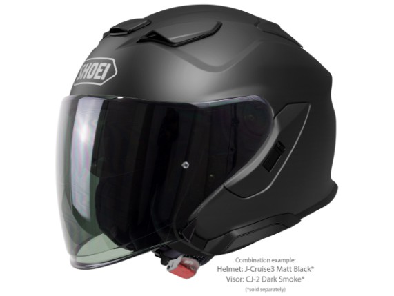 13 10 011 4, HELM SHOEI J-CRUISE 3 MATT BLACK