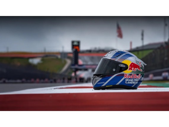 13022109, HELM HJC RPHA 12 RED BULL AUSTIN GP