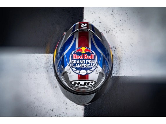 13022109, HELM HJC RPHA 12 RED BULL AUSTIN GP