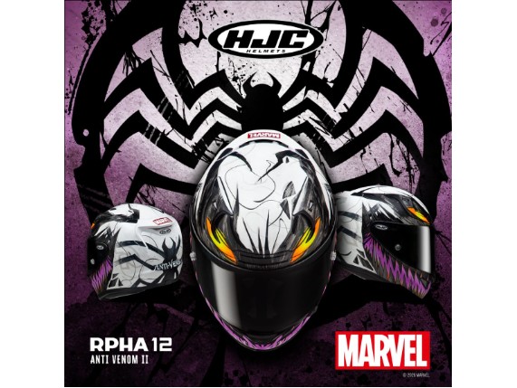 13820808, HELM HJC RPHA 12 ANTI VENOM 2