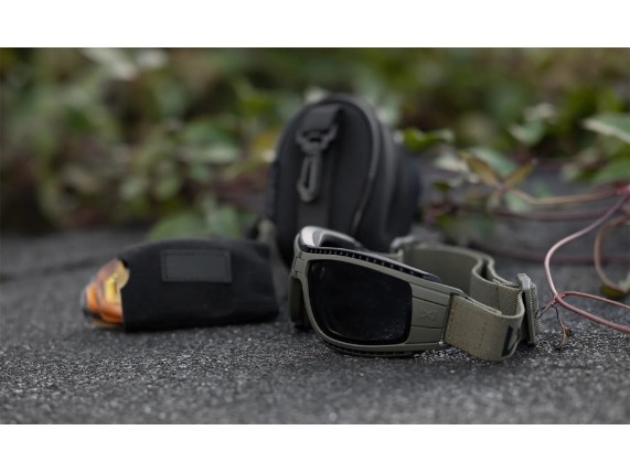 1501G, BRILLE WILEY X LYNX MATTE ARMY GREEN