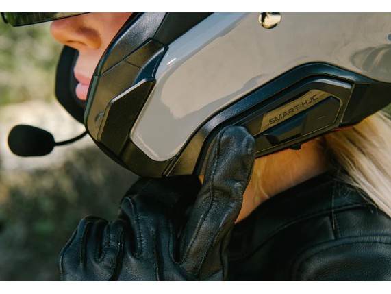 16327008, HELM HJC F31 UNI SEMI FLAT BLACK