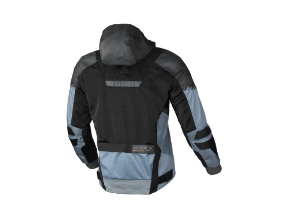 165 3624 L 180, TEX JACKE MACNA REBELITE BLACK GREY