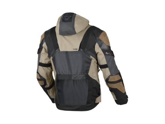 165 3678 L 810, TEX JACKE MACNA TRYTON TAUPE BLACK