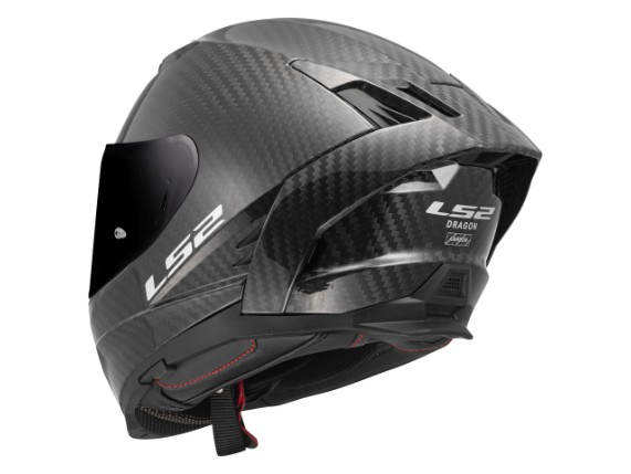 168075098M, HELM LS2 FF807 DRAGON MATT CARBON