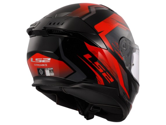 168082132L, HELM LS2 FF808 STREAM II FURY