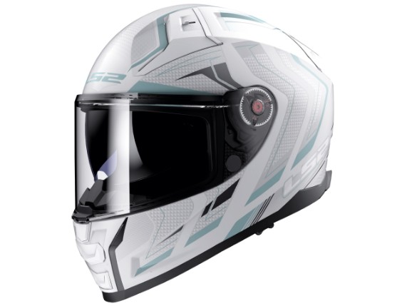 168112904L, HELM LS2 FF811 VECTOR II ALIZER MATT