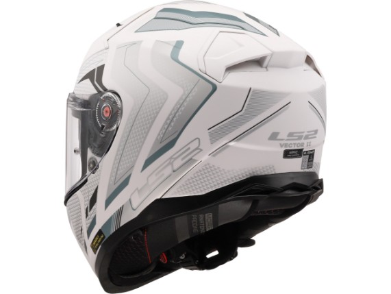 168112904L, HELM LS2 FF811 VECTOR II ALIZER MATT