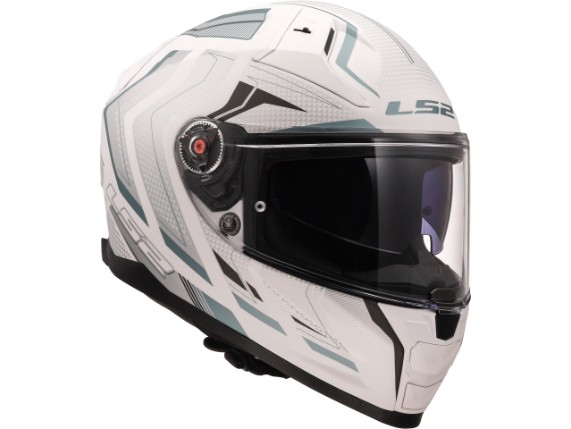 168112904L, HELM LS2 FF811 VECTOR II ALIZER MATT