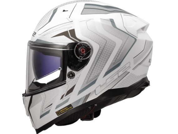 168112904L, HELM LS2 FF811 VECTOR II ALIZER MATT