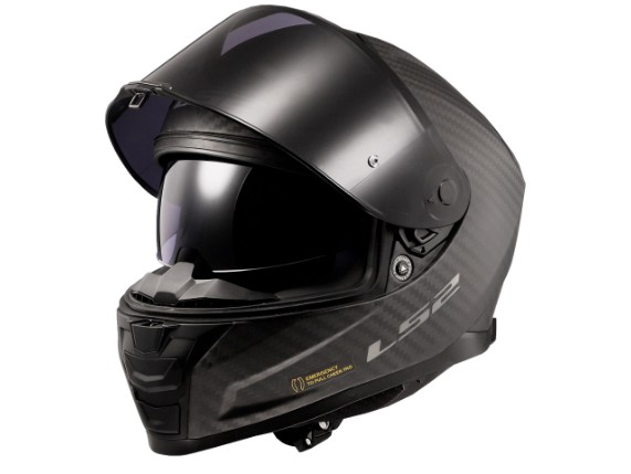 168115098L, HELM LS2 FF811 VECTOR II MATT CARBON