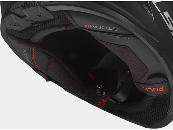 168180011L, HELM LS2 FF818 STORM III SOLID MATT