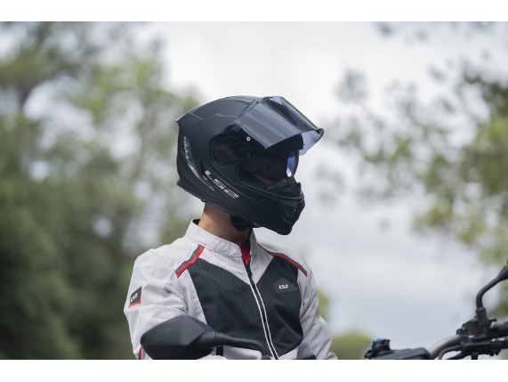 168180011L, HELM LS2 FF818 STORM III SOLID MATT
