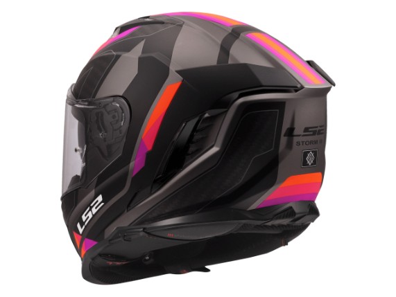 168180407L, HELM LS2 FF818 STORM III SPORTY GREY