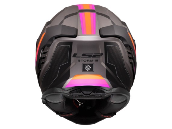 168180407L, HELM LS2 FF818 STORM III SPORTY GREY
