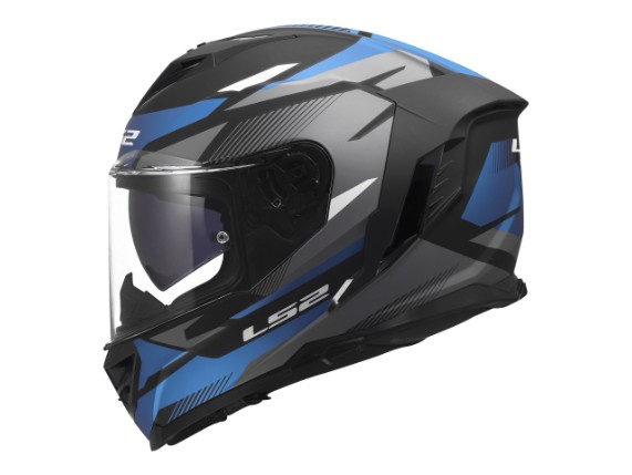 168180625XL, HELM LS2 FF818 STORM III KOMAI BLACK