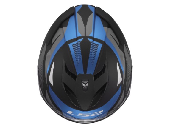 168180625XL, HELM LS2 FF818 STORM III KOMAI BLACK