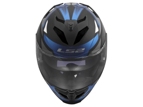 168180625XL, HELM LS2 FF818 STORM III KOMAI BLACK