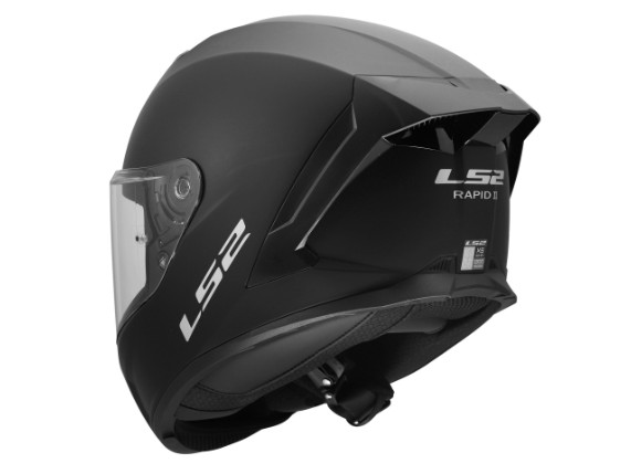 168200011L, HELM LS2 FF820 RAPID III SOLID