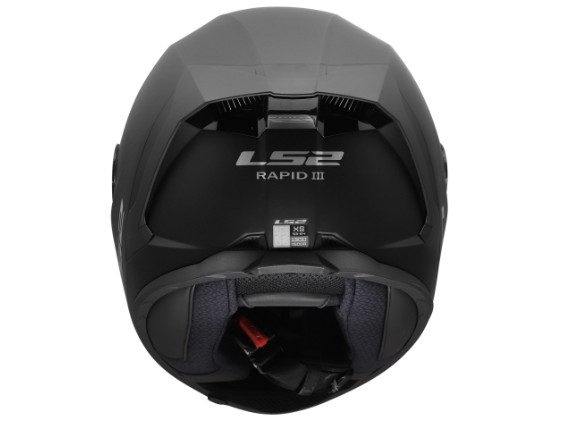 168200011L, HELM LS2 FF820 RAPID III SOLID