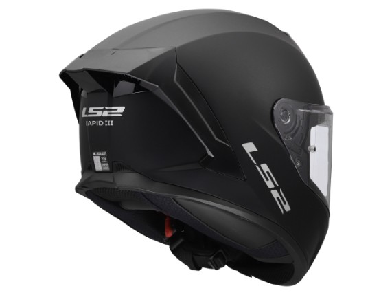 168200011L, HELM LS2 FF820 RAPID III SOLID