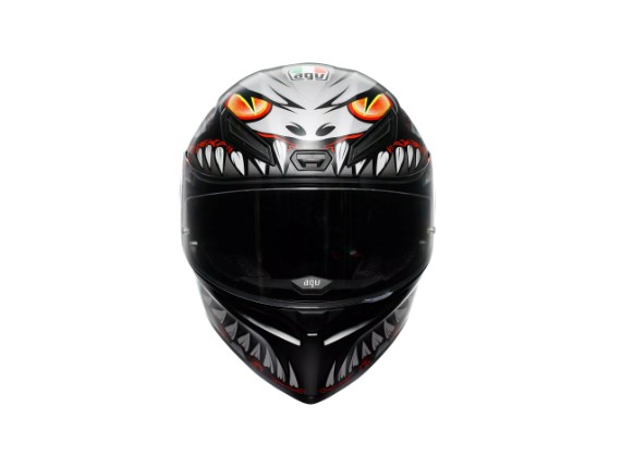 18394001-044-M, HELM AGV K1 S LYZARD E2206 MATT