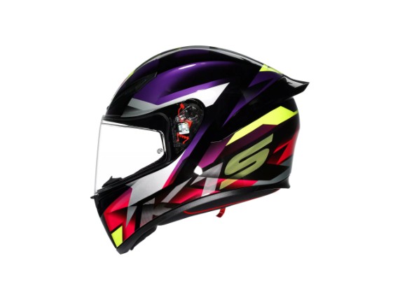 18394001-065-M, HELM AGV K1 S FASTLAP BLACK PURPLE