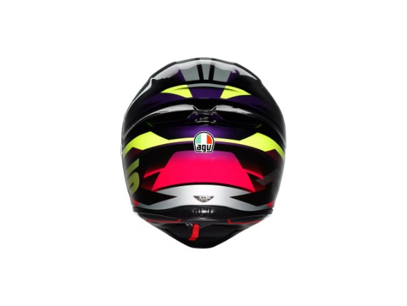 18394001-065-M, HELM AGV K1 S FASTLAP BLACK PURPLE