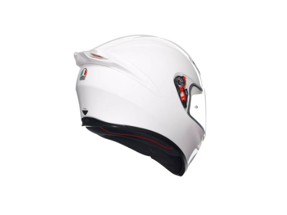 18394017-028-S, HELM AGV K1S MONO WHITE