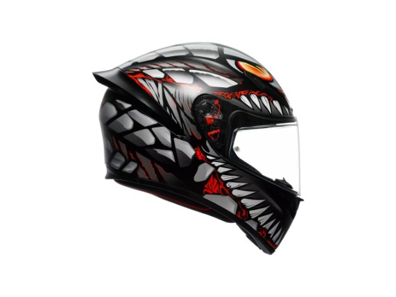 18394017-044-M, HELM AGV K1S LYZARD MATT
