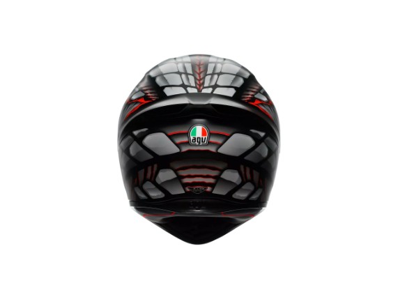 18394017-044-M, HELM AGV K1S LYZARD MATT