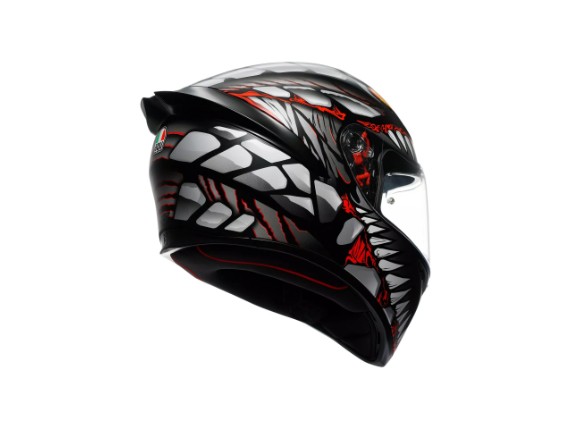 18394017-044-M, HELM AGV K1S LYZARD MATT