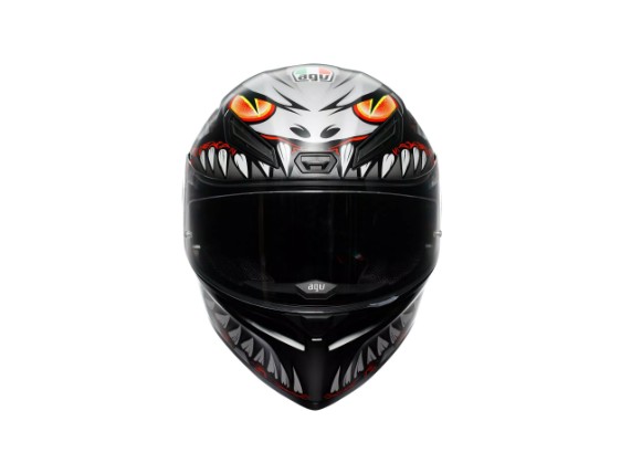 18394017-044-M, HELM AGV K1S LYZARD MATT