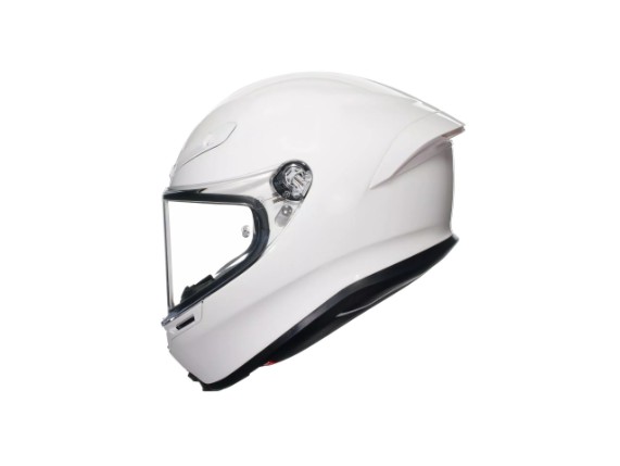 18395015-010-L, HELM AGV K6S MONO WHITE