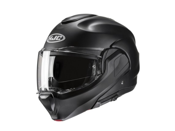 18927009, HELM HJC F100 SEMI FLAT BLACK
