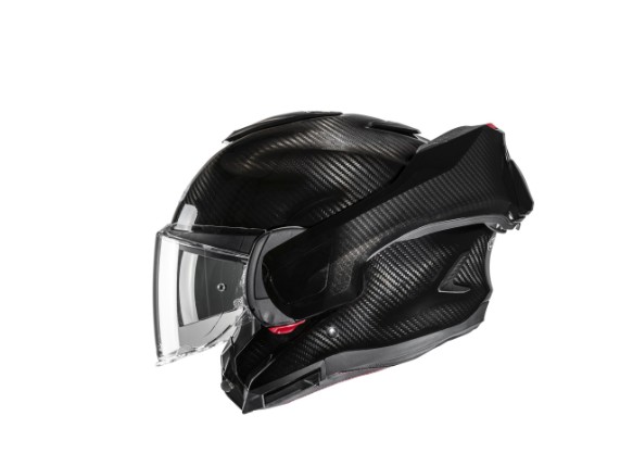19043009, HELM HJC F100 CARBON BLACK