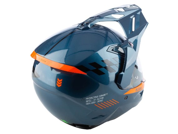 3550-000-140-007, HELM KLIM X1 ALPHA CONCEPT PETROL