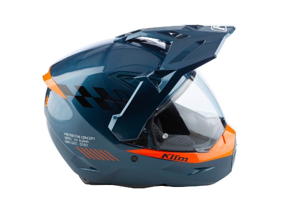 3550-000-140-007, HELM KLIM X1 ALPHA CONCEPT PETROL